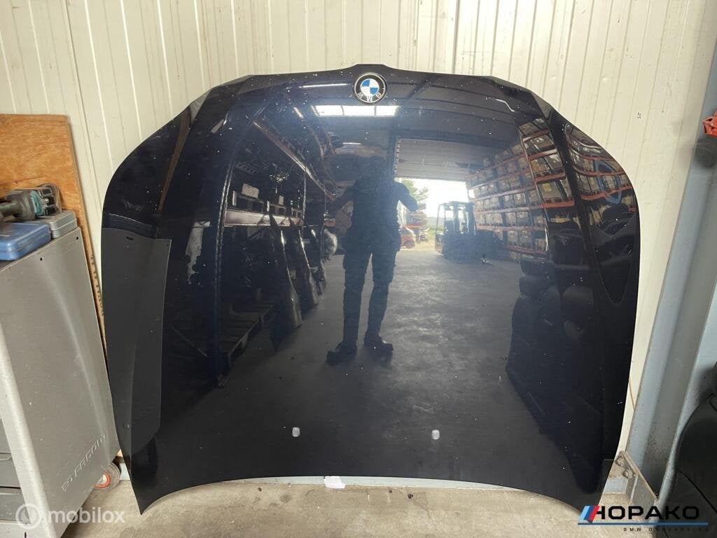 Motorkap BMW 5 serie E60 E61 | Zwart - Carbonschwarz, Auto-onderdelen, Gebruikt, Einsteinlaan 5 rijswijk, Bmw, Ophalen of Verzenden