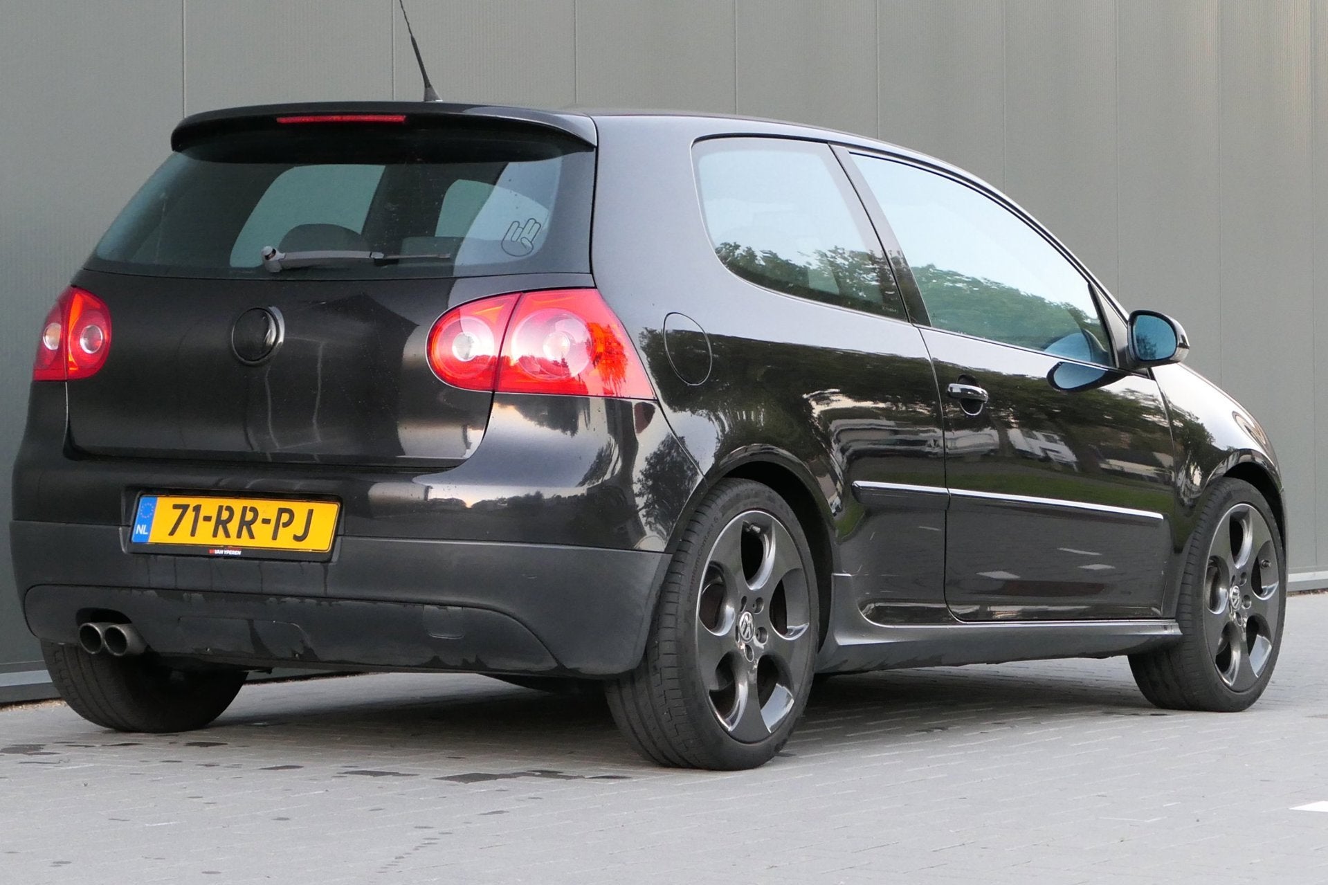 Volkswagen Golf 2.0 TFSI GTI NAP Cruise, Auto's, Stof, Gebruikt, Zwart, 4 cilinders