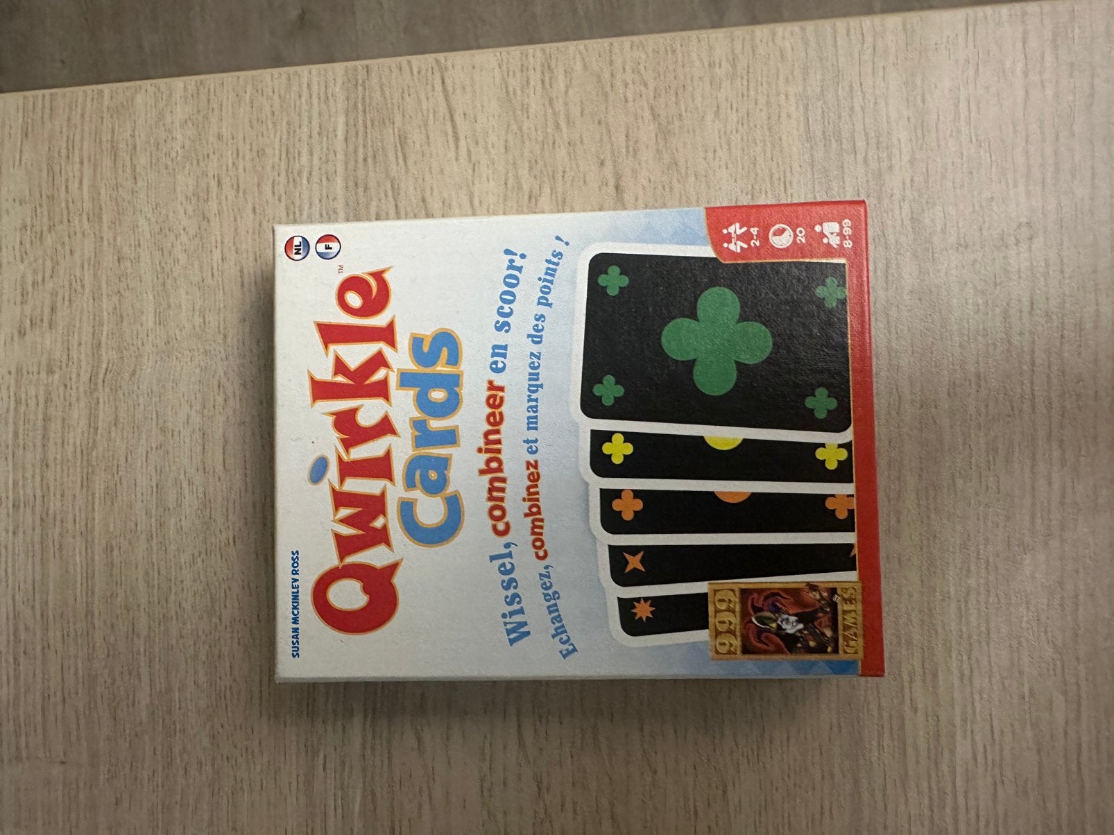 Qirkle cards 999 game, Ophalen of Verzenden, Nieuw
