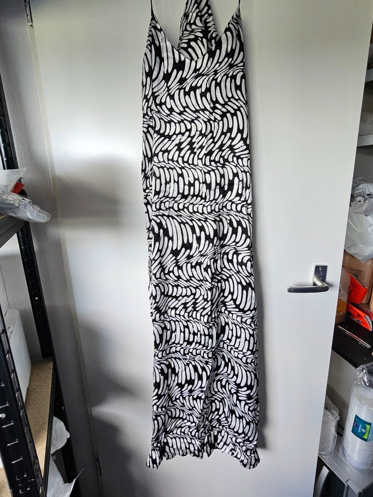 10DAYS Amsterdam Maxi Jurk Zwart Wit Maat 38, Maat 38/40 (M), Zwart, Nieuw, Ophalen of Verzenden