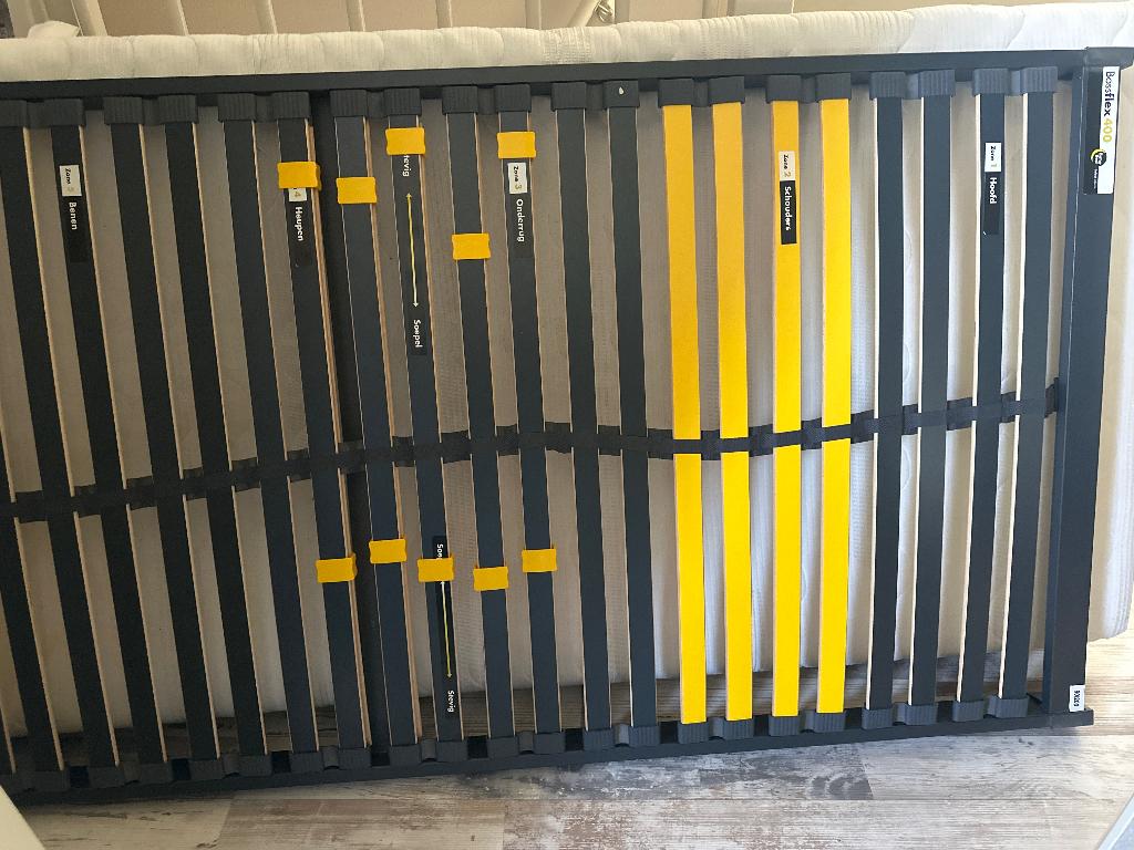 Lattenbodem  bossflex beter bed, Ophalen, 90 cm, Eenpersoons, Zo goed als nieuw