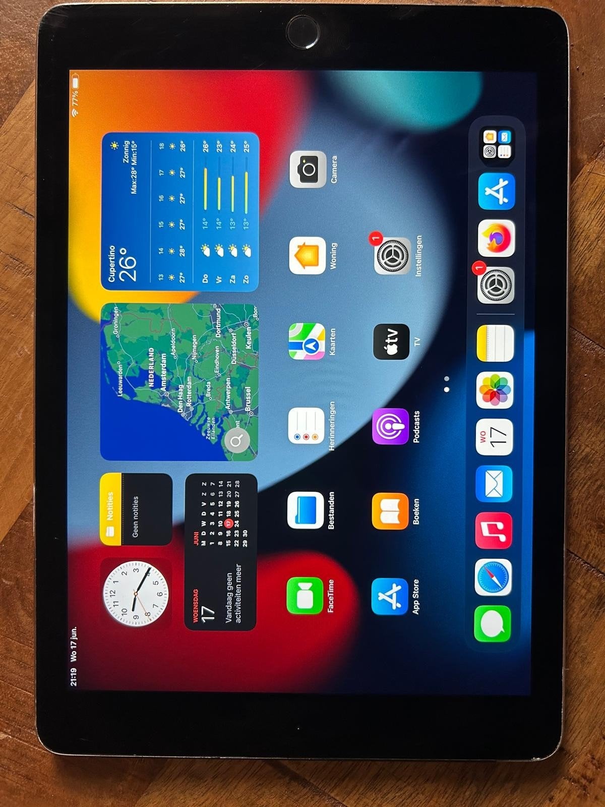 Apple iPad Air 2 32GB Wi-Fi Grijs, Computers en Software, Apple iPads, 9 inch, Gebruikt, 32 GB, Apple iPad Air