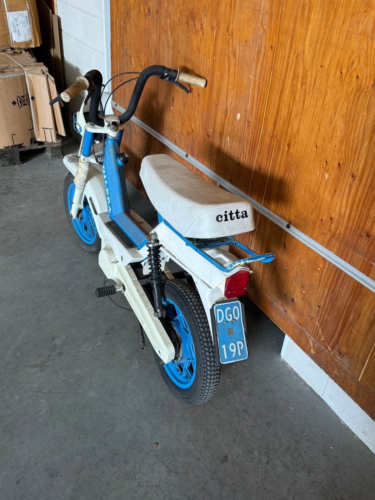 Gilera citta te koop op knapper met kenteken, Fietsen en Brommers, Ophalen, Gebruikt, Gilera