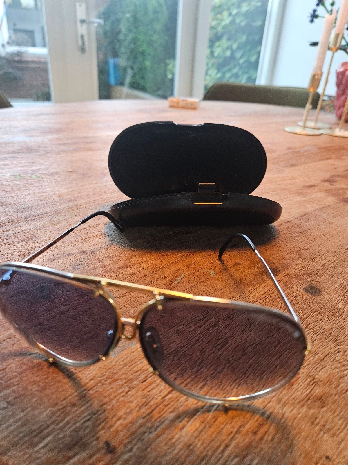 Vintage Porsche Design by Carrera zonnebril jaren 80, Ophalen of Verzenden, Gebruikt, Zonnebril