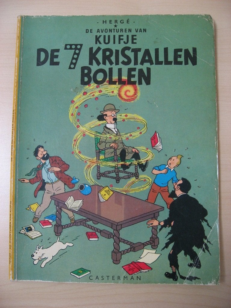 Kuifje 3 X, Meerdere stripboeken, Ophalen of Verzenden, Gelezen