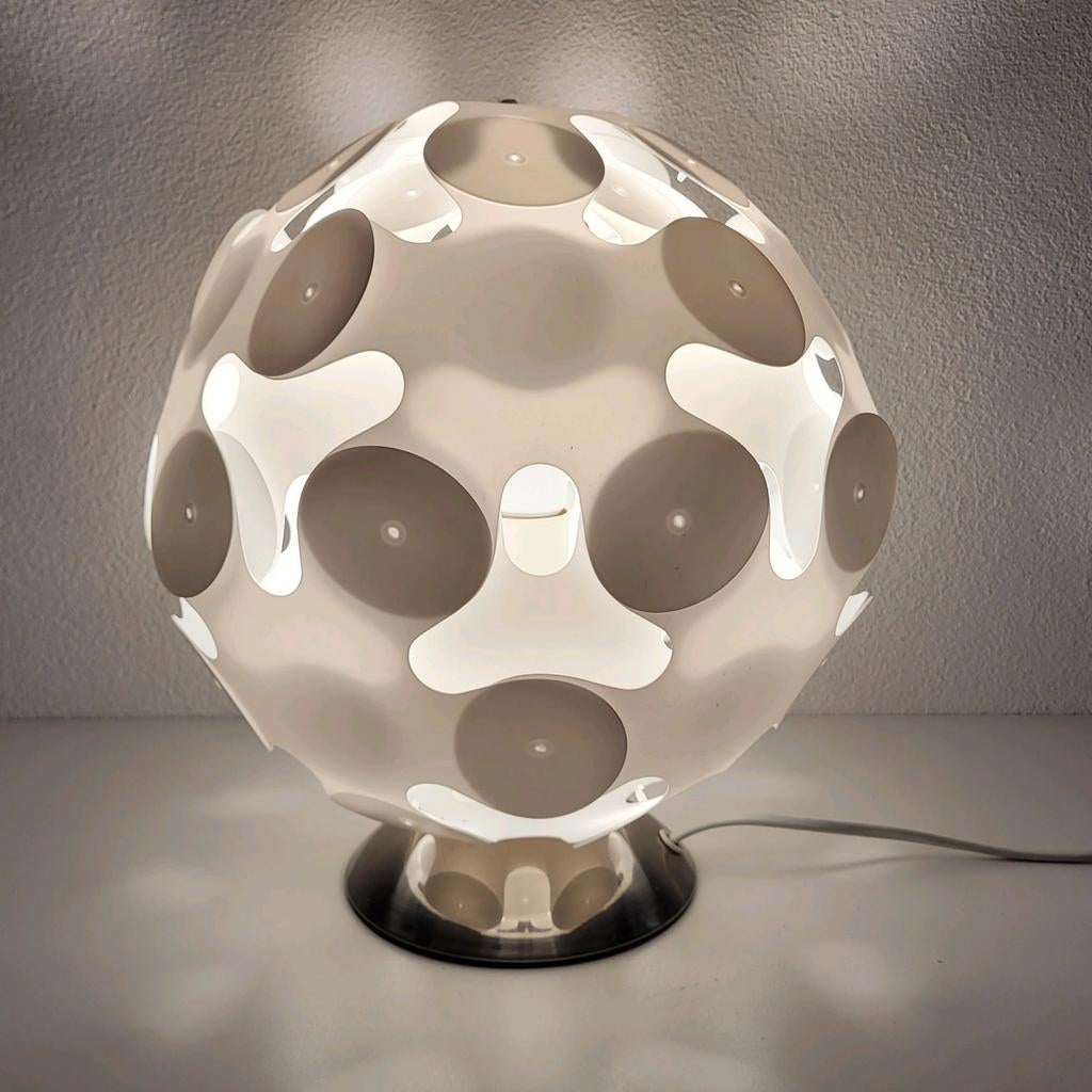 Retro design vintage tafellamp, Ophalen of Verzenden, Zo goed als nieuw, Minder dan 50 cm