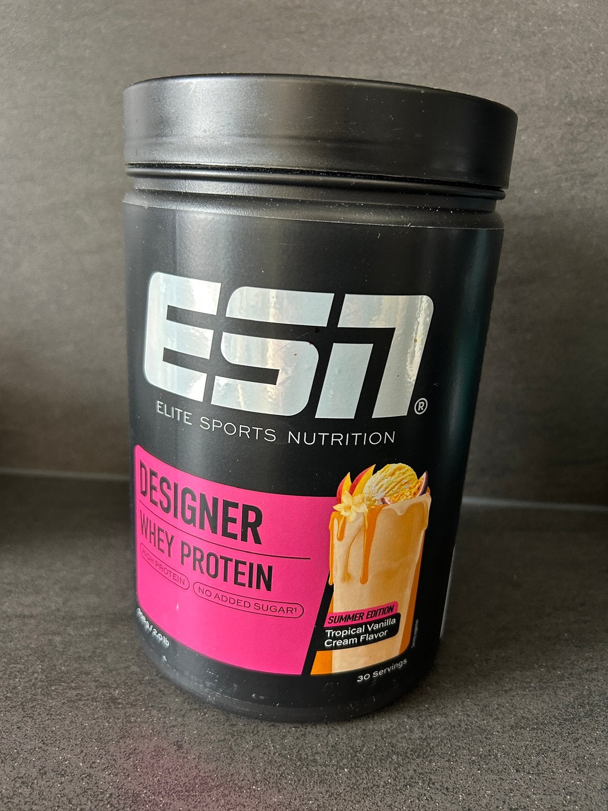 ESN | Designer Whey | Tropical Vanilla Cream Flavor, Ophalen of Verzenden, Zo goed als nieuw, Wit