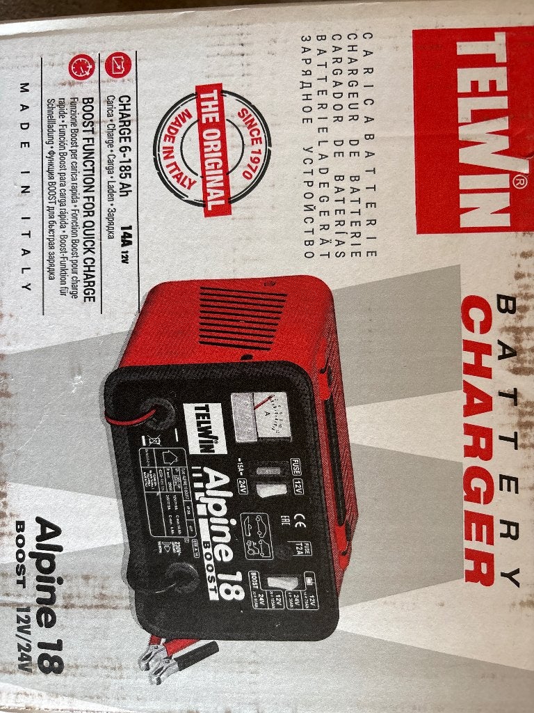 Professionele acculader Telwin Alpine 18, Ophalen, Nieuw