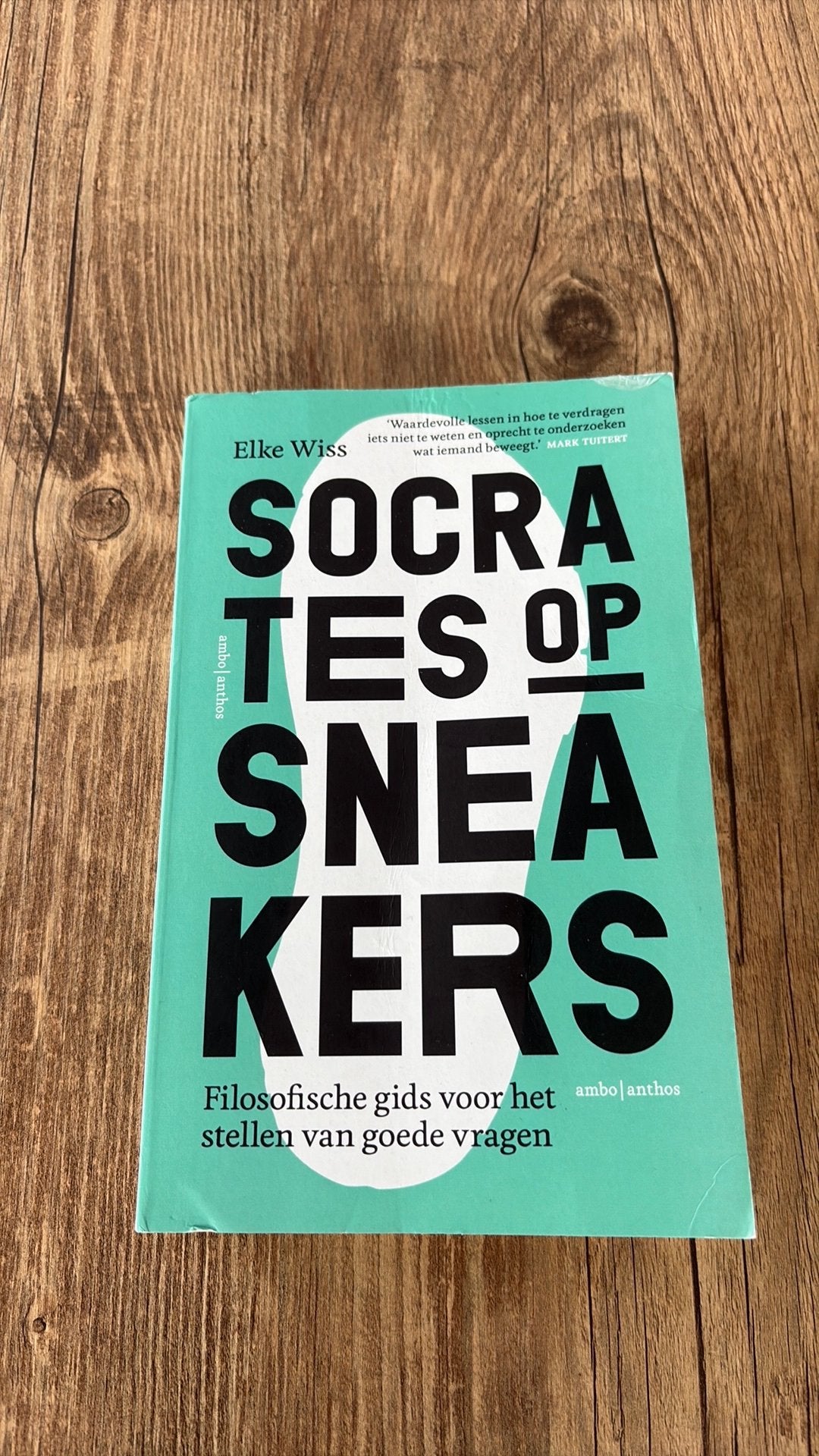Socrates op Sneakers - Filosofische gids Elke Wiss, Boeken, Ophalen of Verzenden, Zo goed als nieuw, Wijsbegeerte of Ethiek