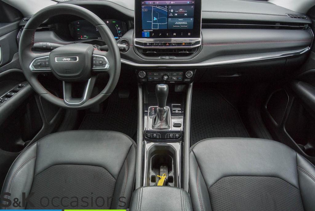 Jeep Compass 4xe 240PK PHEV Trailhawk PANO, Stof, Euro 6, 4 cilinders, Bedrijf