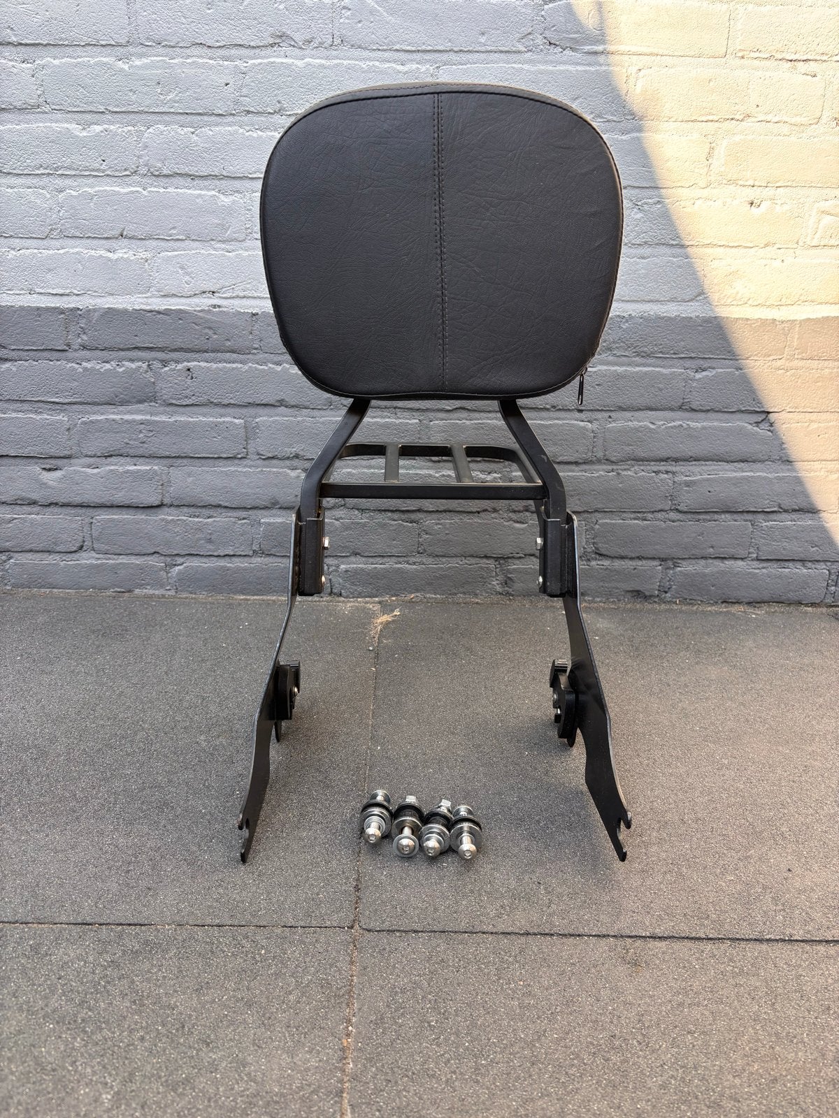 Harley Davidson Sissybar met bagagerek voor Sportster, Ophalen of Verzenden, Gebruikt