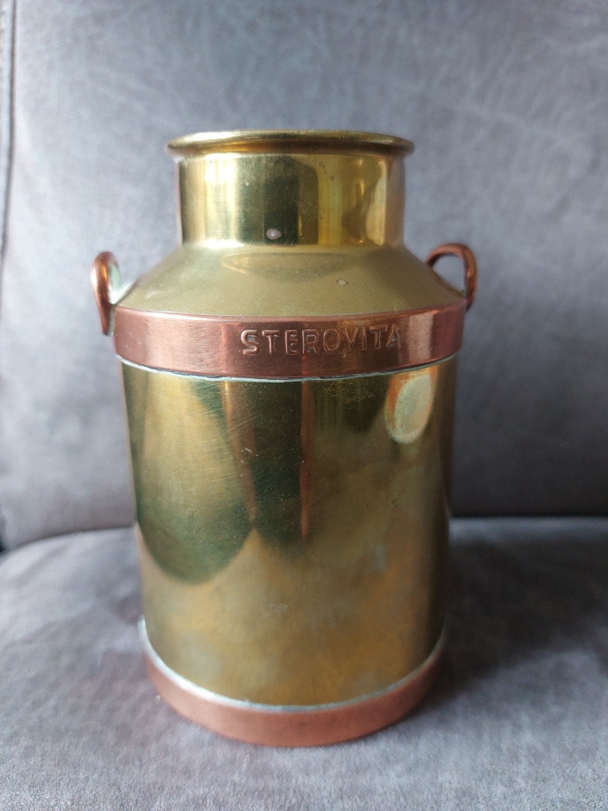 Antieke koperen melkbus - Sterovita, Ophalen of Verzenden