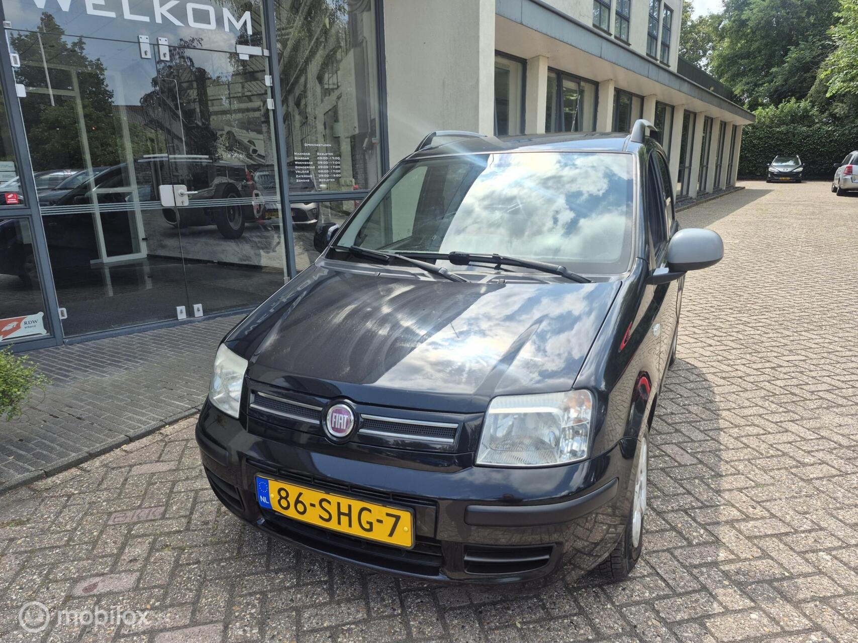Fiat Panda 1.2 Edizione Cool 2011|Airco|Elekt.pakket|144DKM!, Euro 5, Stof, 1242 cc, Zwart
