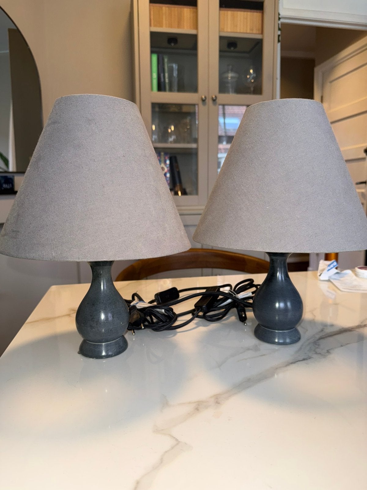 Zara Home Lamps (x2), Huis en Inrichting, Ophalen, Zo goed als nieuw, E14 (klein)