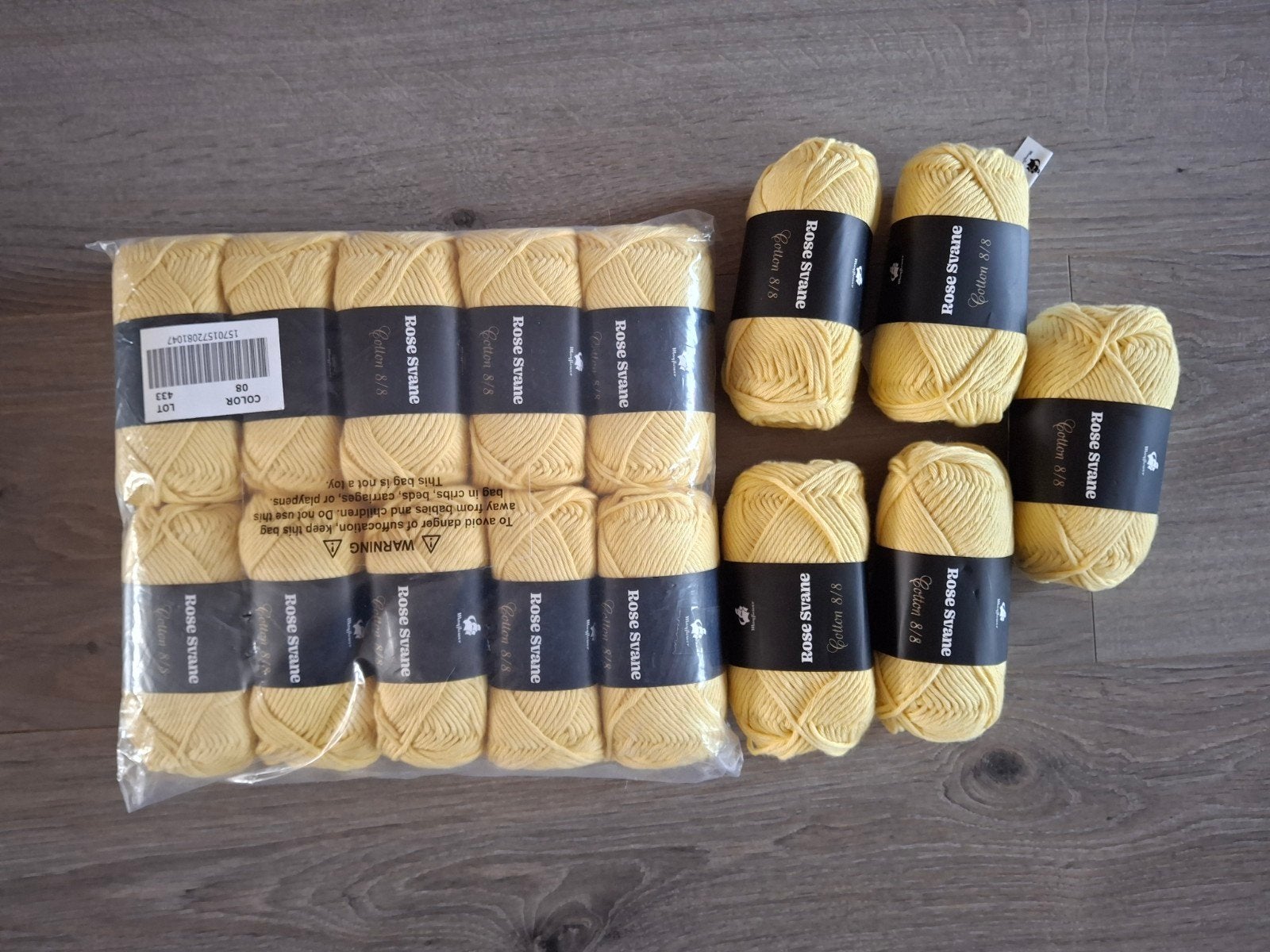 27 bolletjes katoen garen, Ophalen of Verzenden, Nieuw, Breien of Haken, Wol of Garen