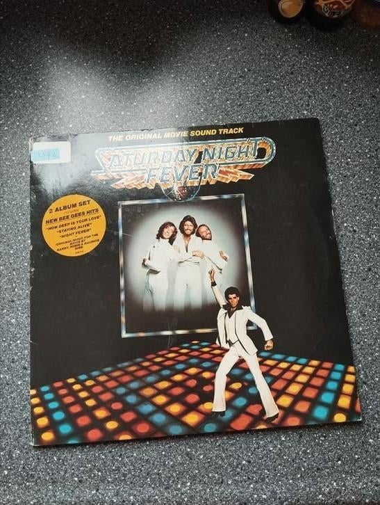 Saturday Night Fever OST - Dubbel LP Bee Gees, Cd's en Dvd's, Vinyl | Filmmuziek en Soundtracks, Gebruikt, Ophalen of Verzenden