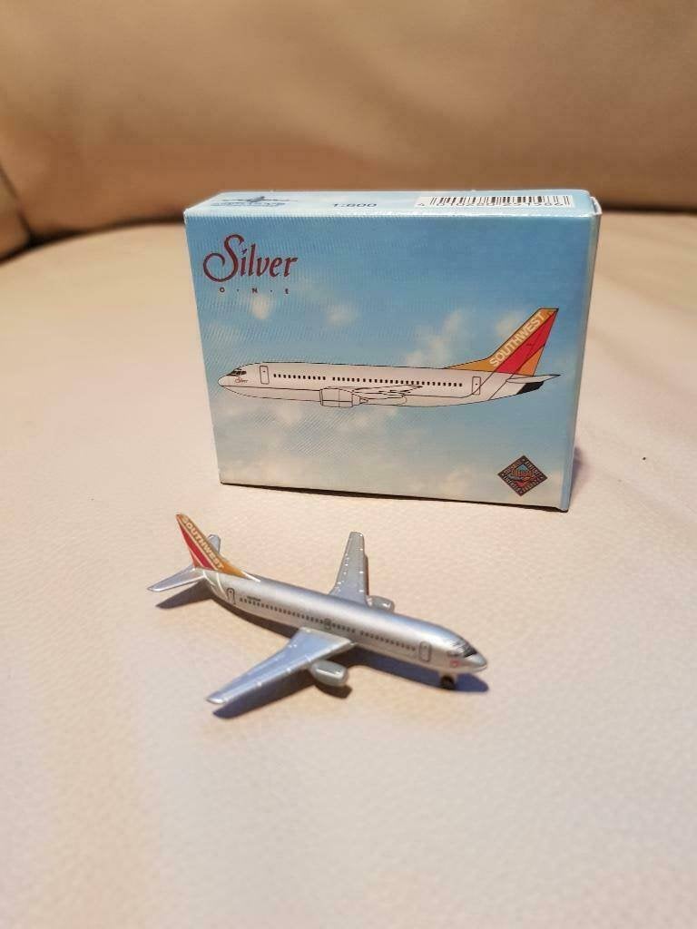 Schabak 1:600 Southwest Airlines B737-300 vliegtuig model!, Ophalen of Verzenden, Zo goed als nieuw, Schaalmodel