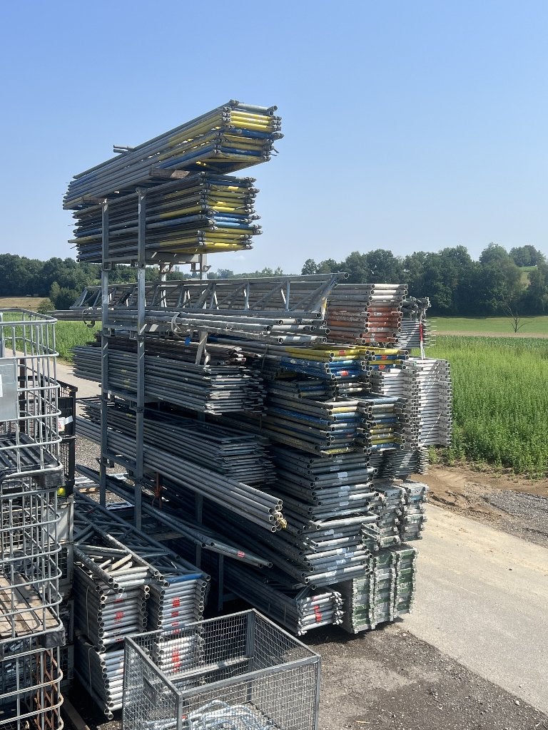 Layher Blitz & Allround Gitterliggers Gebruikt, Doe-het-zelf en Verbouw, Ophalen, Gebruikt, Overige typen, 5 meter of hoger