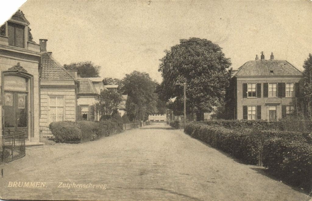 Brummen. - Zutphenscheweg - B-keus - ongelopen, Ophalen of Verzenden, Voor 1920, Ongelopen, Noord-Brabant