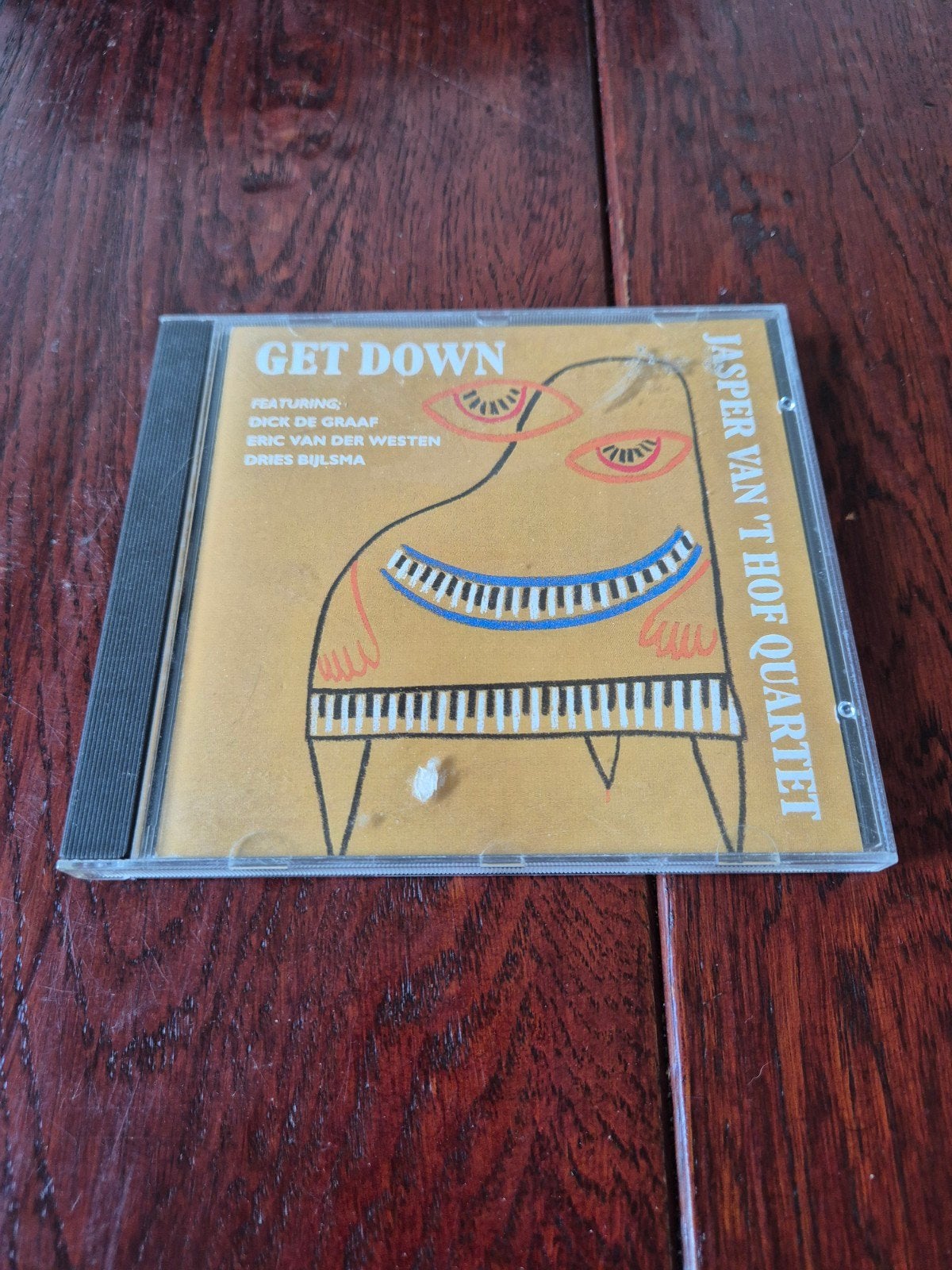 Jasper van 't Hof Quartet - Get Down (HSJ 3002), Ophalen of Verzenden, Gebruikt, Jazz