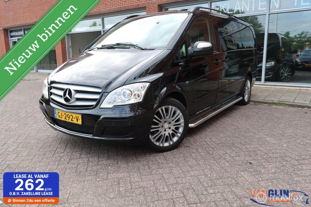 Mercedes Viano 3.0 CDI Ambiente Edition Lang 7p Pano leder, Auto's, Mercedes-Benz, Bedrijf, Te koop, Viano, ABS, Achteruitrijcamera
