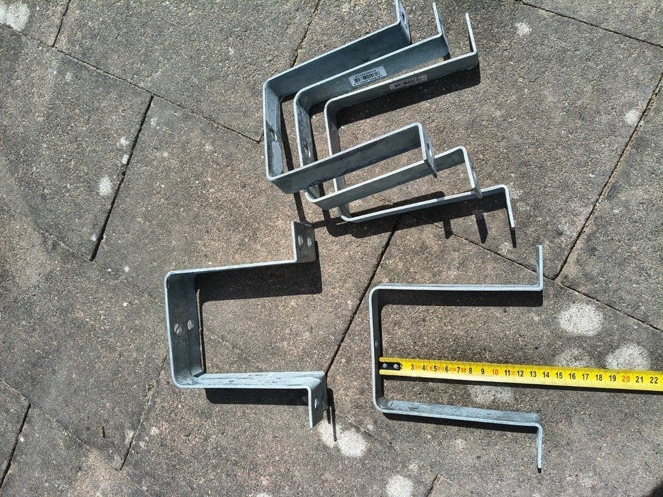 Terrasschermbeugel 6 stuks nieuw, Ophalen of Verzenden, Nieuw