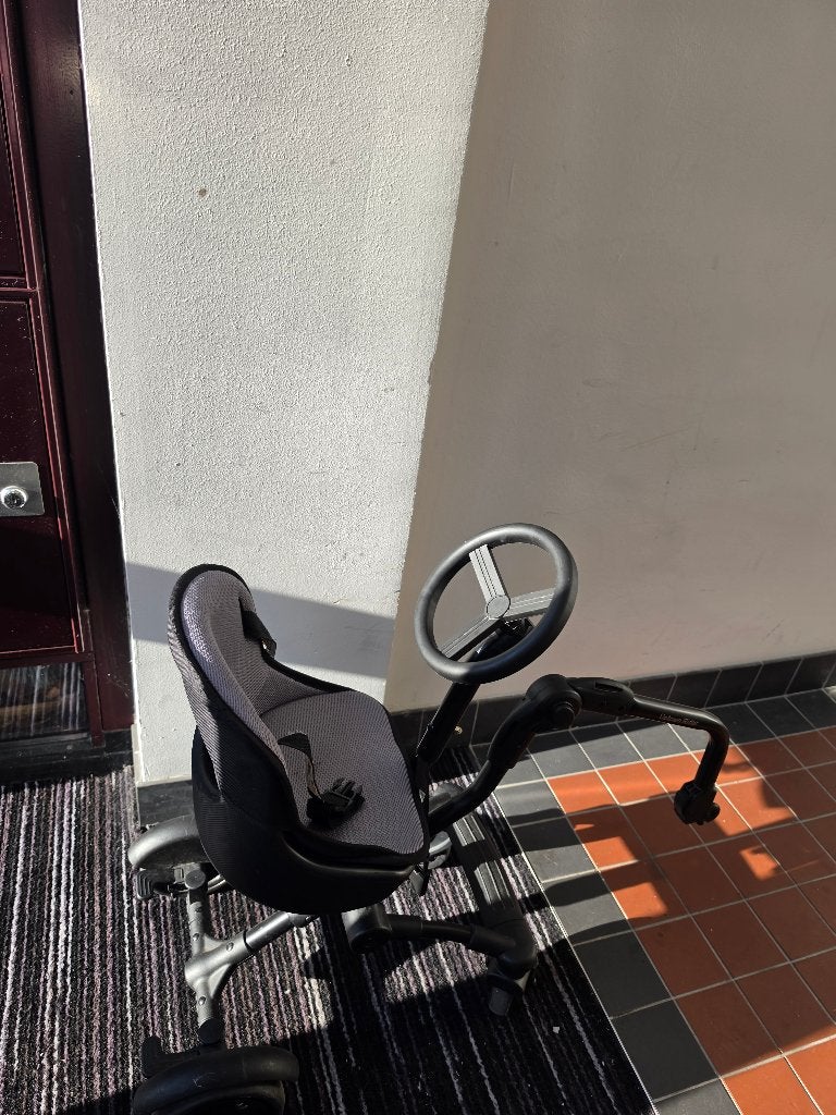 Mee rij fiets kinderwagen/buggy, Ophalen, Gebruikt, Kinderwagen, Overige merken