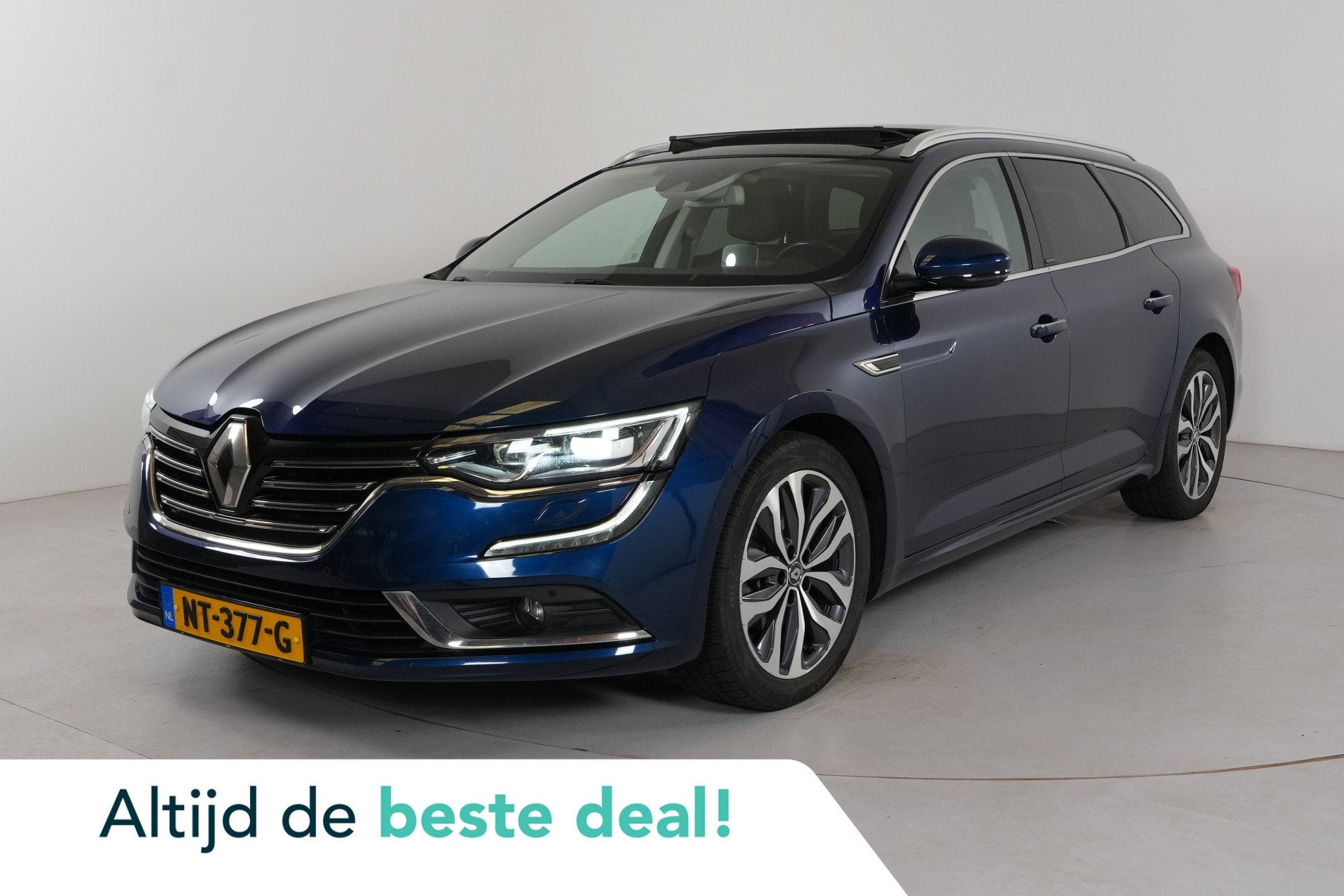 Renault Talisman Estate 1.6 TCe Intens | Pano | HUD | Camera, Auto's, Renault, Automatische klimaatregeling, 1618 cc, Gebruikt