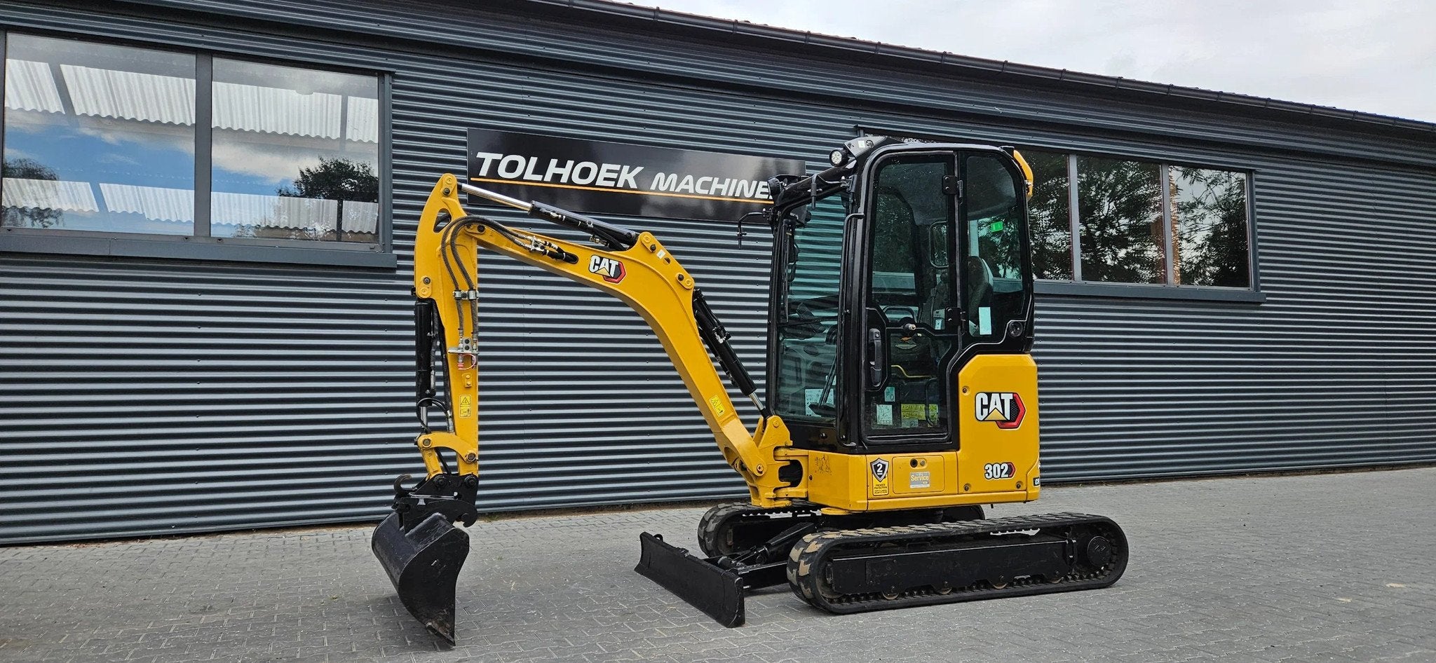 Caterpillar 302CR (bj 2022), Graafmachine