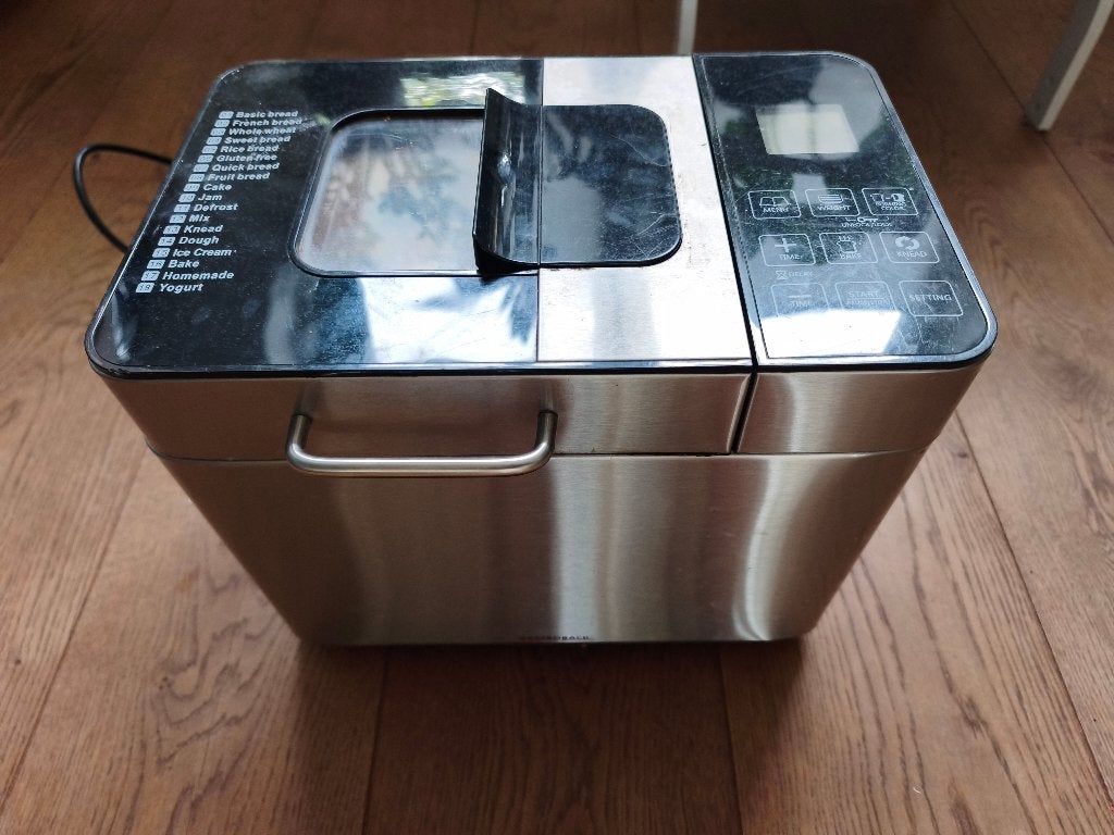Gastroback broodbakmachine, Gebruikt, 800 tot 1200 gram deeg, Kijkvenster, Ophalen