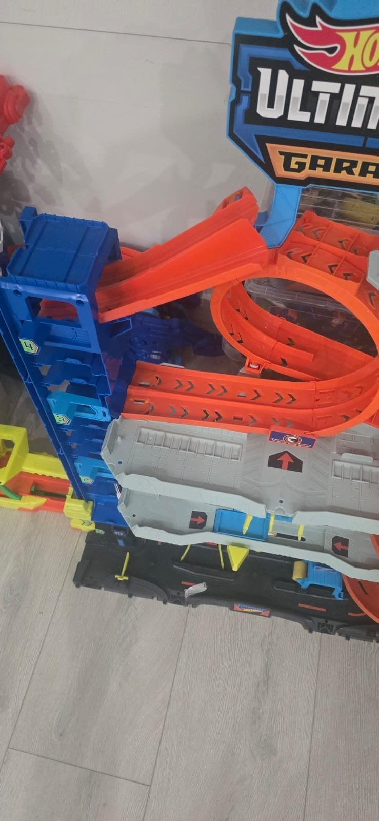 hot wheels city ultimate garage, Kinderen en Baby's, Speelgoed | Racebanen, Ophalen, Racebaan, Zo goed als nieuw, Hot Wheels