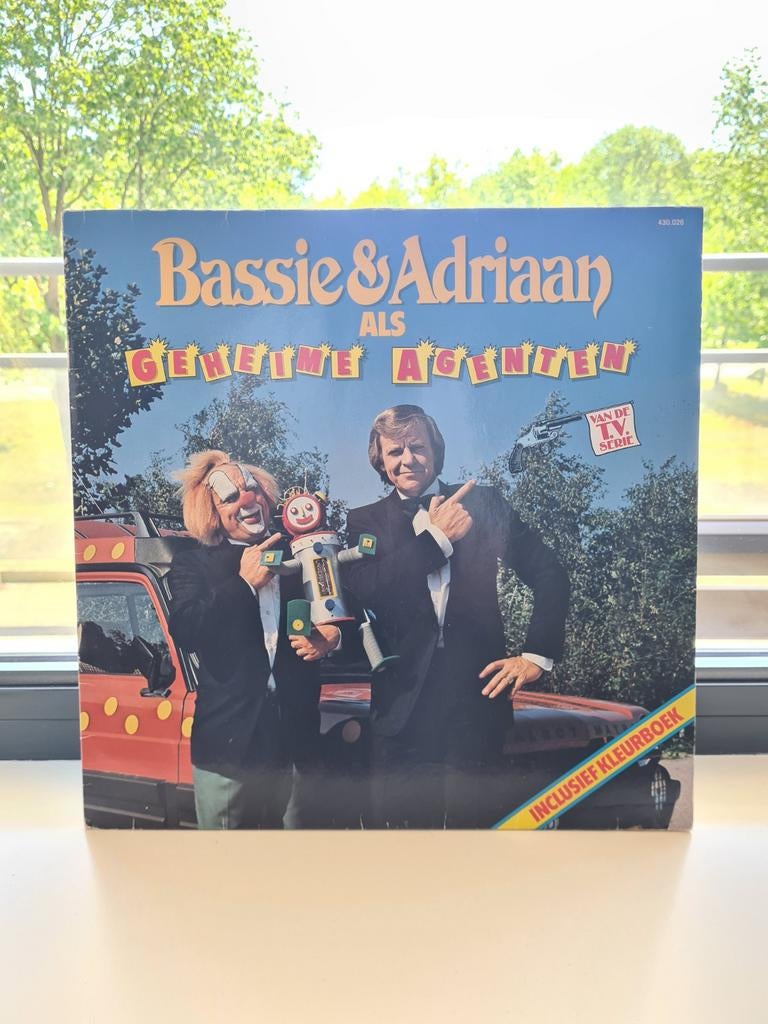 Bassie en Adriaan als geheime agenten lp, Ophalen of Verzenden, Zo goed als nieuw