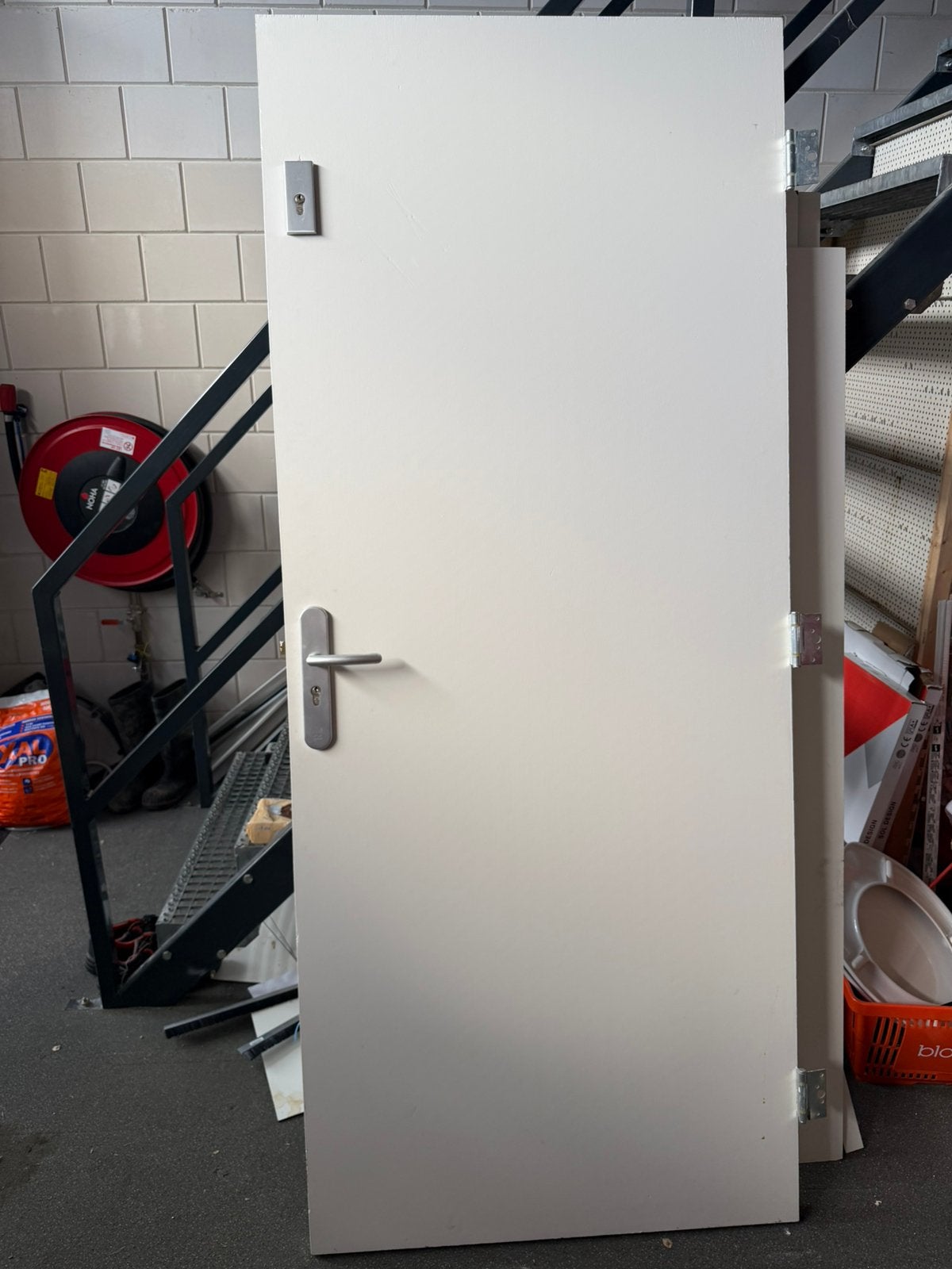 Te koop brandwerende deur, Doe-het-zelf en Verbouw, Ophalen of Verzenden, Gebruikt, Binnendeur, 200 tot 215 cm
