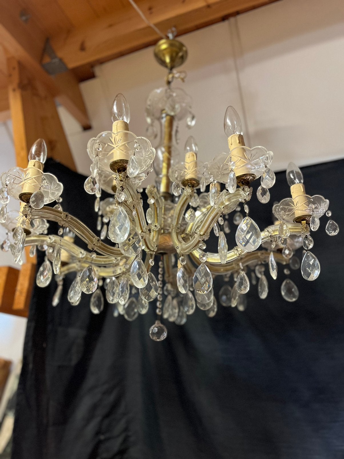 Antieke kroonluchter, Antiek en Kunst, Antiek | Lampen, Ophalen