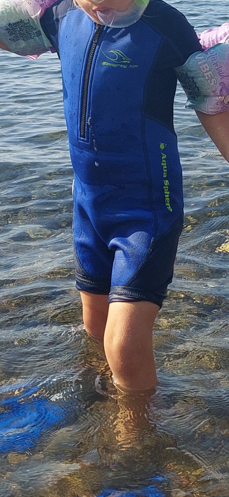 Dunne shorty wetsuit voor kind van 5 jaar, Watersport en Boten, Watersportkleding, Wetsuit, Gebruikt, Kind, Ophalen of Verzenden