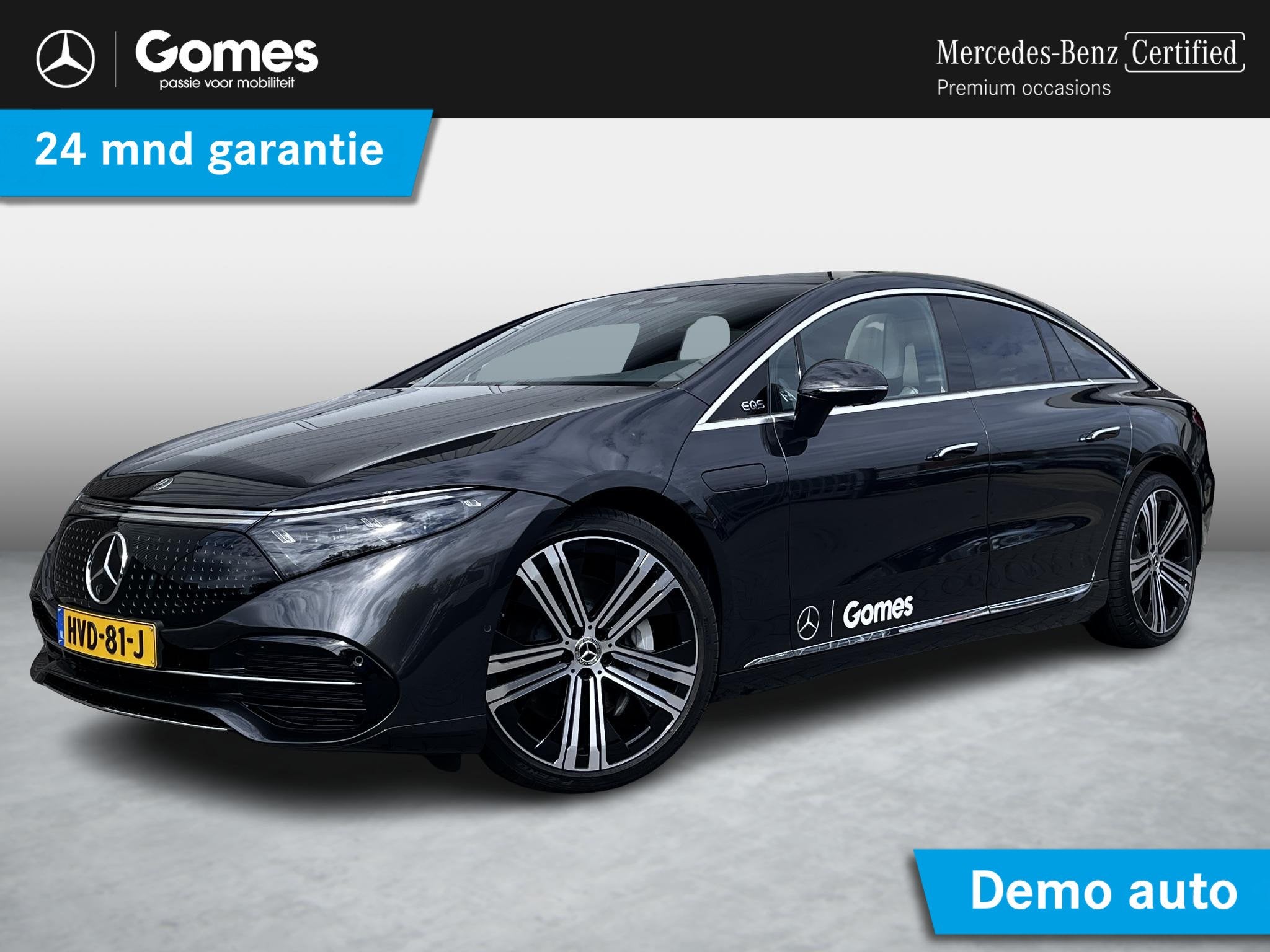 Mercedes-Benz EQS 450+ Luxury Line | MANUFAKTUR Interieur Pa, Origineel Nederlands, EQS, 108 kWh, 2480 kg