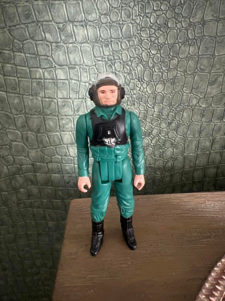 Vintage Star Wars Rebel Pilot Figuur (Kenner), Ophalen of Verzenden, Zo goed als nieuw, Actiefiguurtje