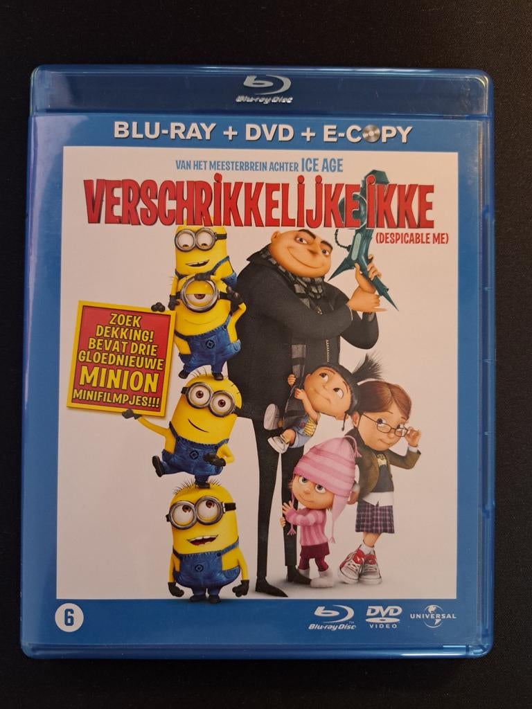 Verschrikkelijke Ikke Blu-ray (Despicable Me) (4 halen 3 bet, Cd's en Dvd's, Blu-ray, Ophalen of Verzenden, Zo goed als nieuw