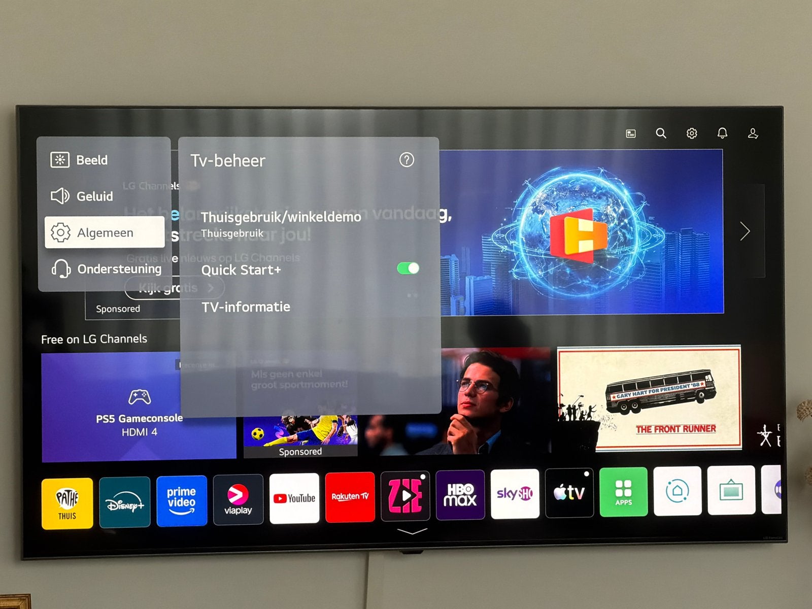LG 55NANO866PA 55 inch 4K NanoCell Smart TV, LED, 120 Hz, Ophalen of Verzenden, Zo goed als nieuw