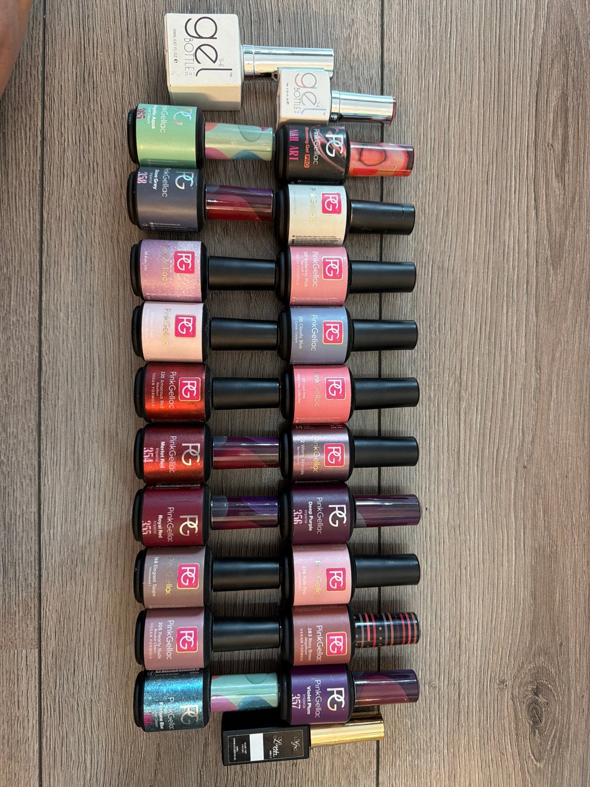 Pink Gellac nagellak collectie - vele ongebruikt!, Ophalen of Verzenden, Zo goed als nieuw, Ogen, Overige typen