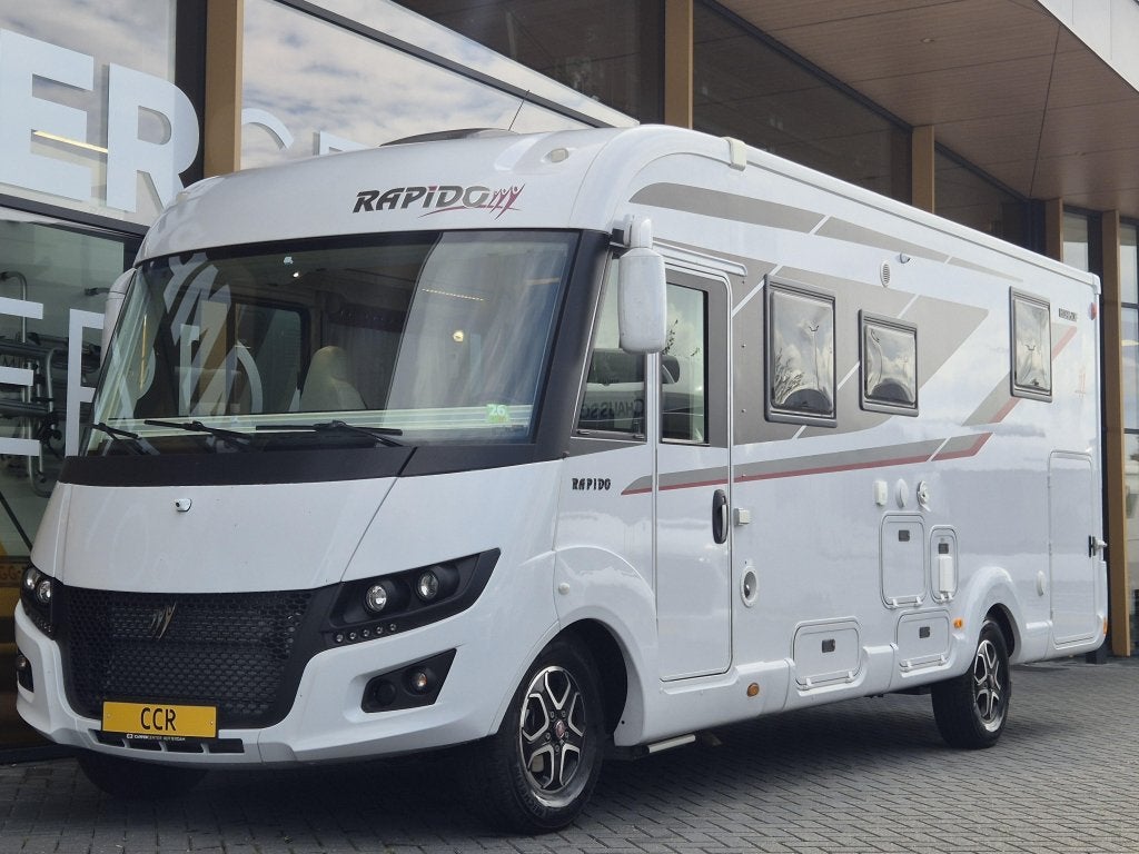 Rapido 8096 DF Ultimate line Automaat, Caravans en Kamperen, Campers, Automaat, Chemisch toilet, Fiat, Bedrijf
