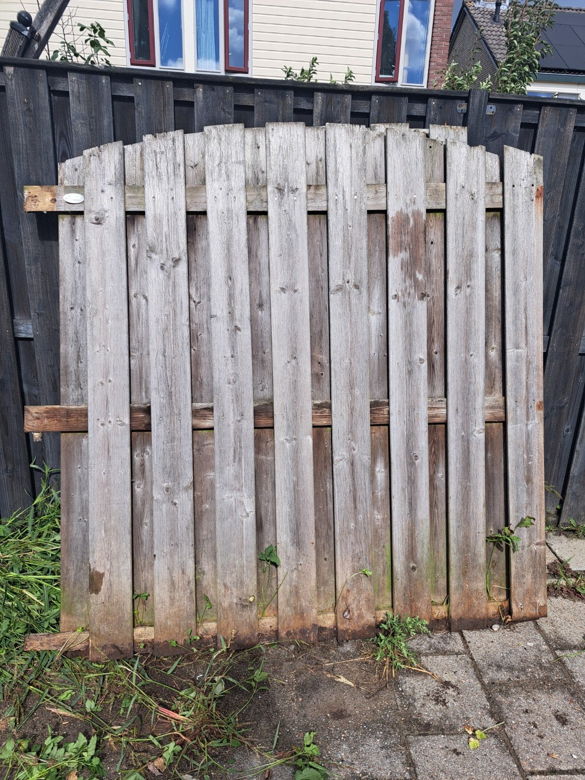 schutting, Tuin en Terras, Ophalen, Minder dan 3 meter, Hout, 1 tot 2 meter