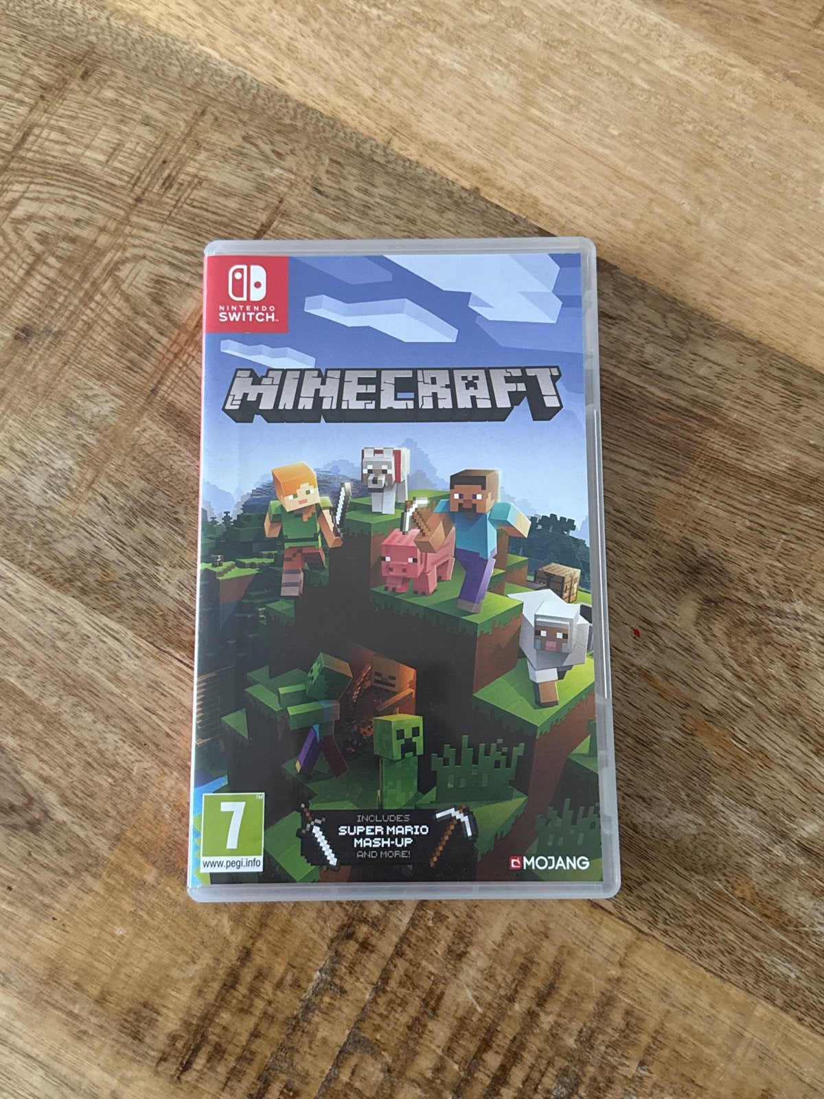 Minecraft Nintendo Switch - Zo goed als nieuw, Spelcomputers en Games, Avontuur en Actie, Online, 1 speler, Ophalen of Verzenden