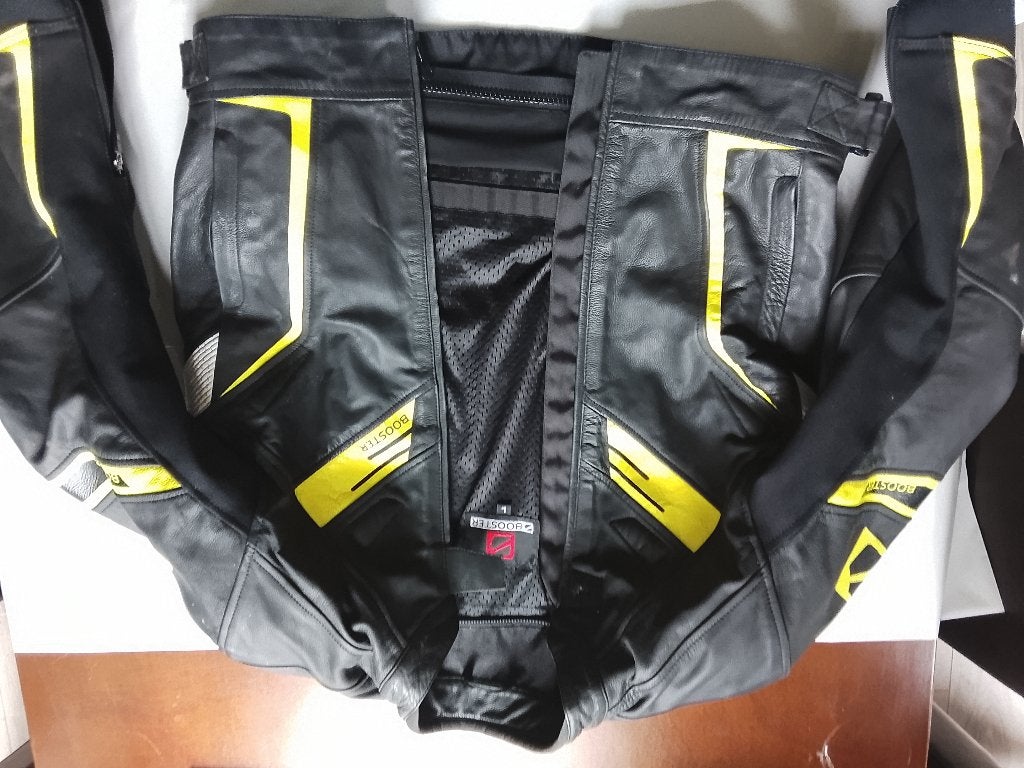 Motorjack, Motoren, Kleding | Motorkleding, Jas | leer, Ophalen of Verzenden, Tweedehands, Booster