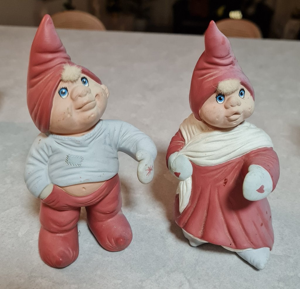 2 Deense elfen beeldjes - Etly Klarborg, Verzamelen, Beelden en Beeldjes, Ophalen of Verzenden, Zo goed als nieuw