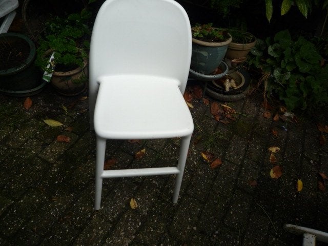 Urban Ikea witte kinderstoel als nieuw, Kinderen en Baby's, Kinderstoelen, Ophalen of Verzenden, Zo goed als nieuw, Overige typen