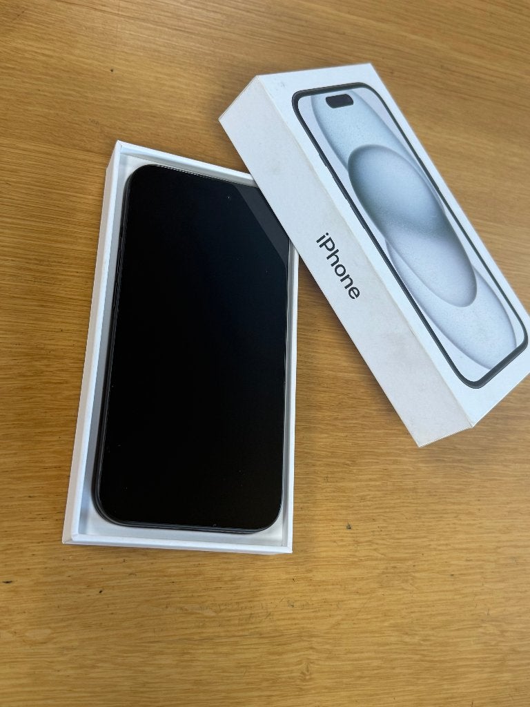 Iphone 15, 128 GB, Zwart, Ophalen of Verzenden, Zo goed als nieuw