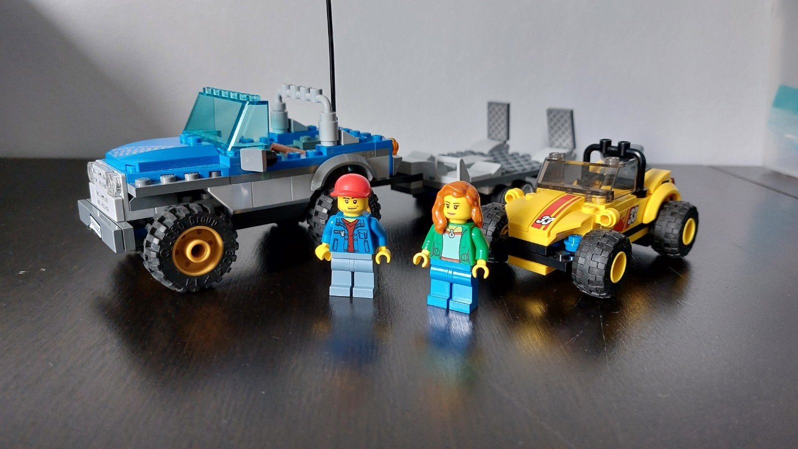 LEGO City 60082 Duinbuggy Transporter met instructieboekje