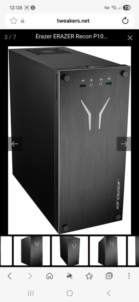 Erazer Gaming PC i5-14400F RTX 4060 + 1 jaar garantie, Computers en Software, Desktop Pc's, Ophalen of Verzenden, Gaming, SSD