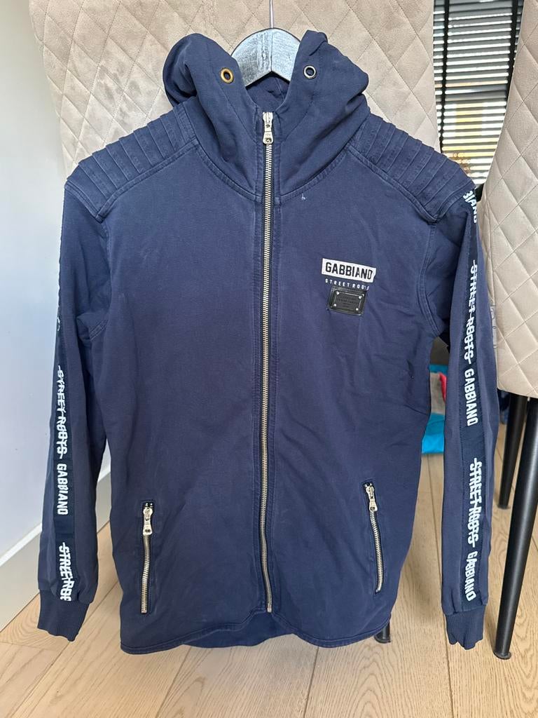 Donkerblauw Gabbiano vest maat 176, Ophalen of Verzenden, Gebruikt, Jongen, Trui of Vest